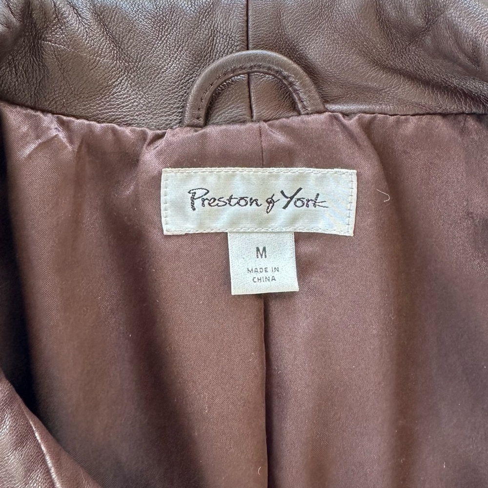 Preston & York Lambskin leather jacket - Picture 6 of 7